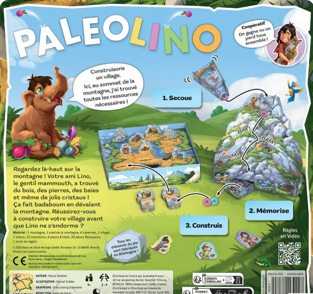 JEU PALEOLINO - Version française