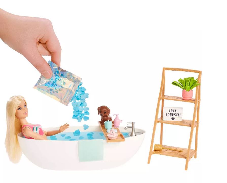 BARBIE - CONFETTI BATH WELLNESS PLAYSET