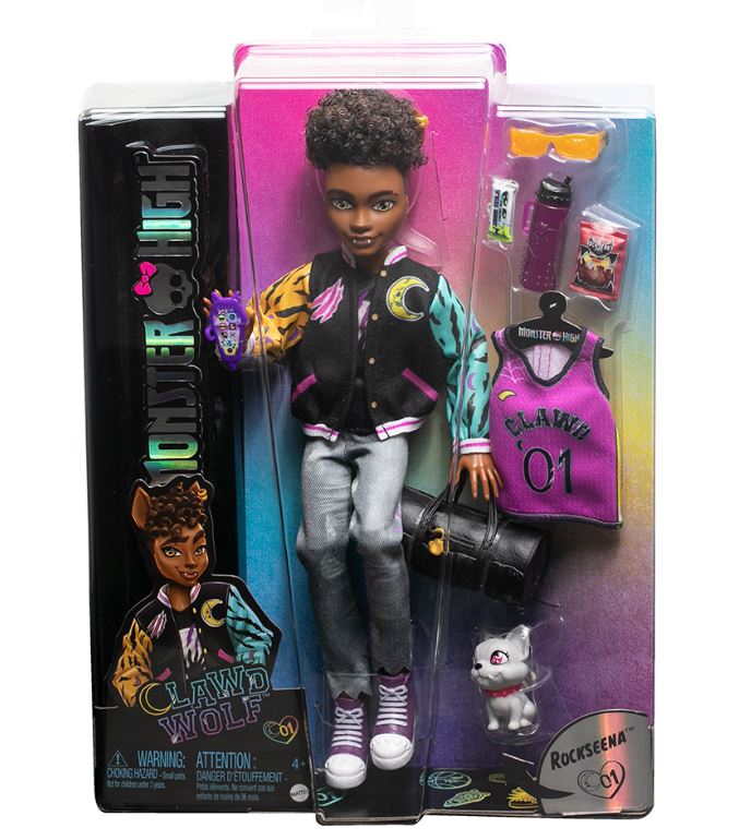 MONSTER HIGH - POUPÉE CLAWD WOLF
