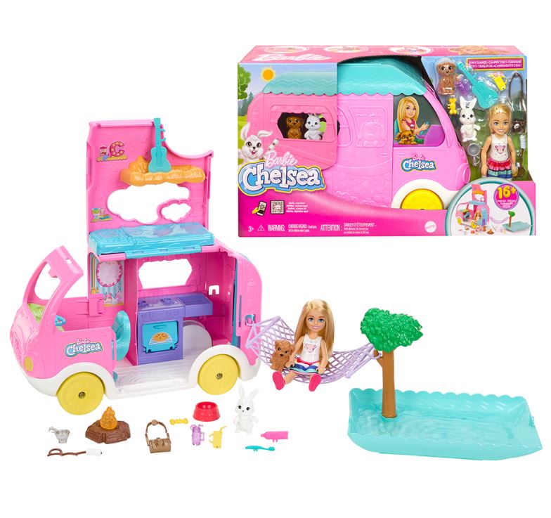 BARBIE CHELSEA - 2-IN-1 CARAVAN