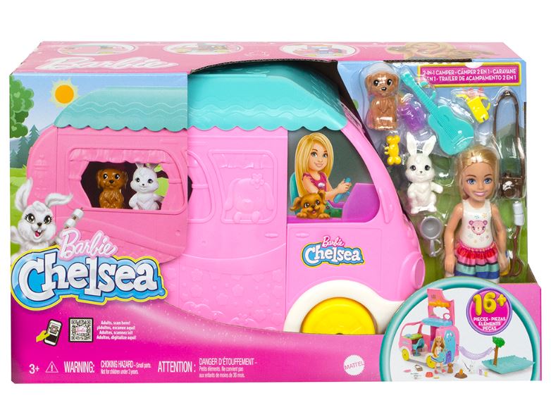 BARBIE CHELSEA - 2-IN-1 CARAVAN