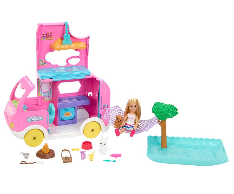 BARBIE CHELSEA - 2-IN-1 CARAVAN