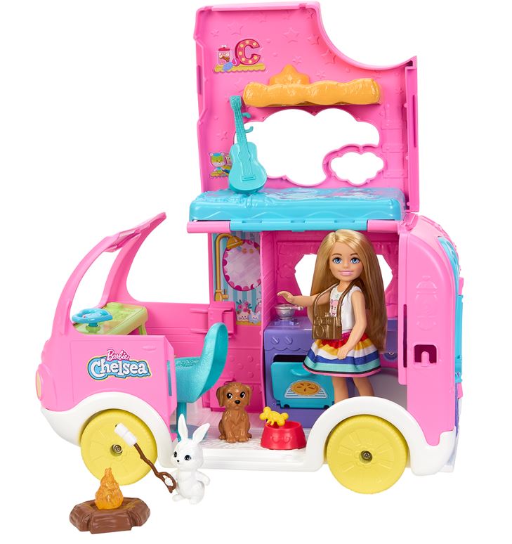 BARBIE CHELSEA - 2-IN-1 CARAVAN
