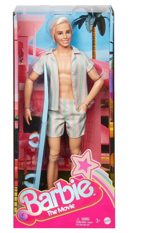 BARBIE THE MOVIE - KEN DOLL IN ICONIC OUTFIT