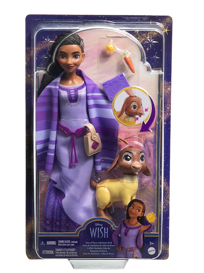 WISH - ASHA OF ROSAS ADVENTURE SET DISNEY (BARBIE)
