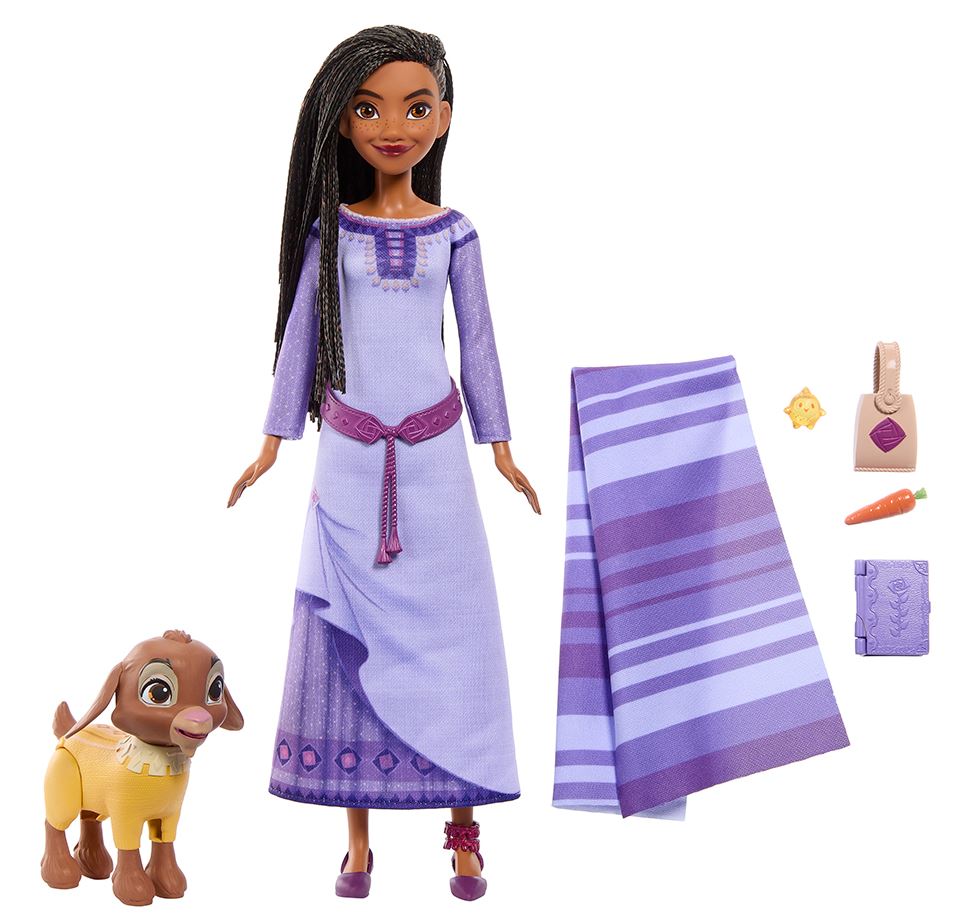 WISH - ASHA OF ROSAS ADVENTURE SET DISNEY (BARBIE)