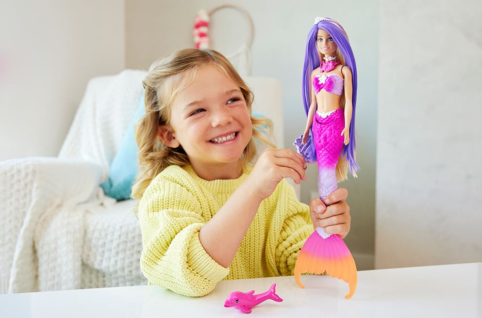 BARBIE - COLOR MAGIC BLONDE MERMAID DOLL