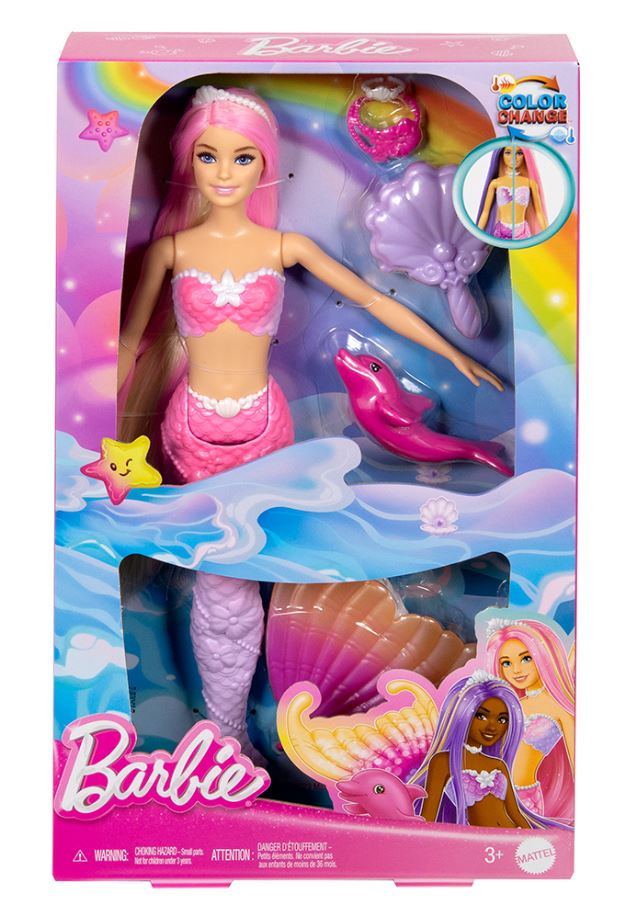 BARBIE - COLOR MAGIC BLONDE MERMAID DOLL