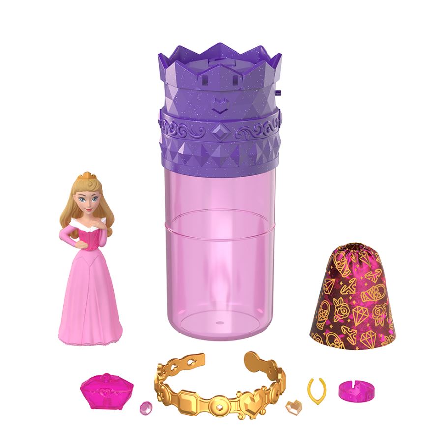 DISNEY PRINCESS - ROYAL REVEAL SÉRIES 2-B - PETITE POUPÉE ASST