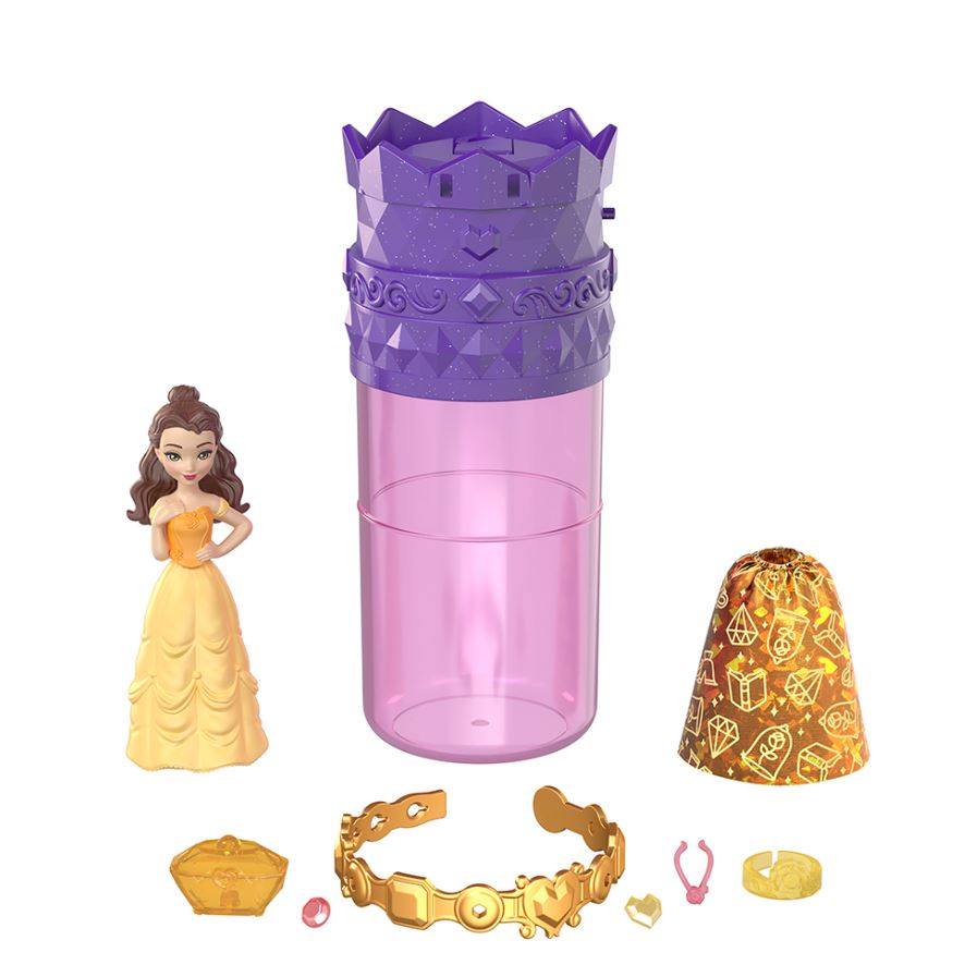 DISNEY PRINCESS - ROYAL REVEAL SÉRIES 2-B - PETITE POUPÉE ASST