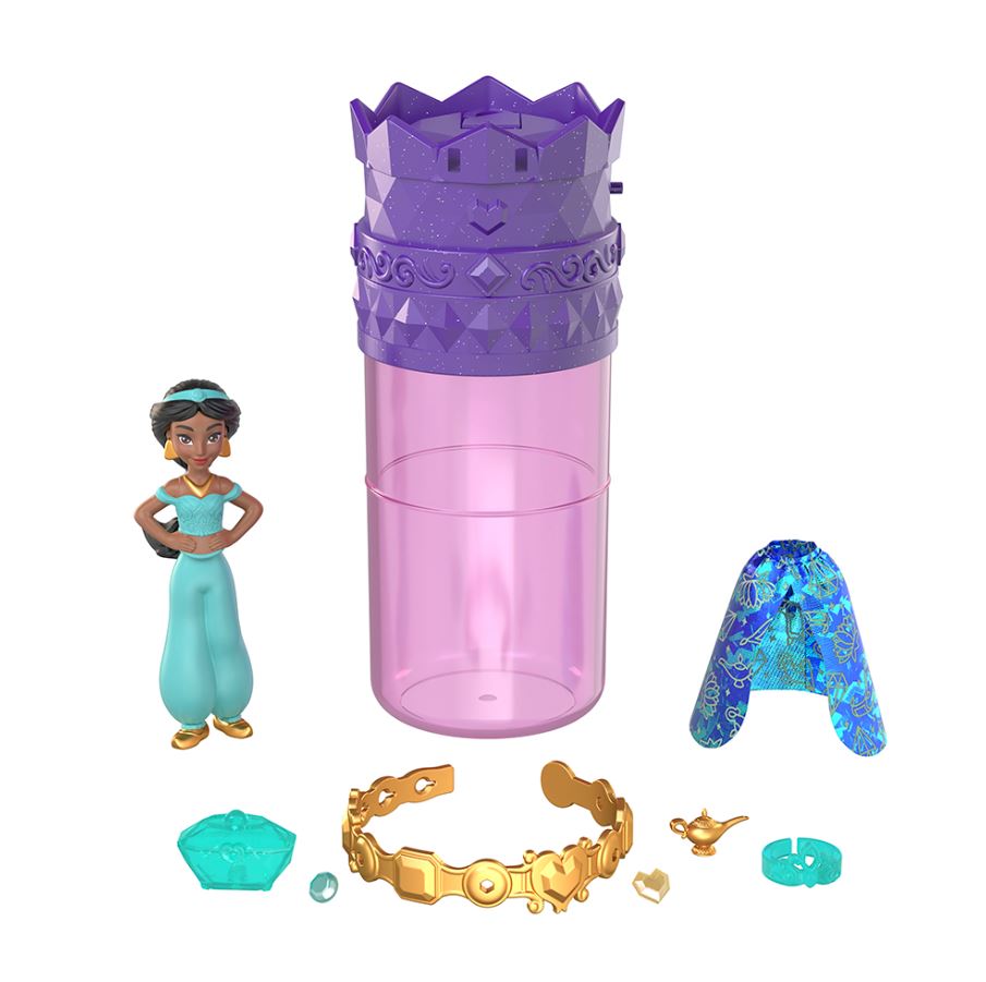 DISNEY PRINCESS - ROYAL REVEAL SÉRIES 2-B - PETITE POUPÉE ASST