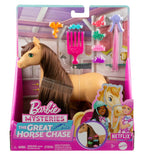 BARBIE MYSTERIES - THE GREAT HORSE CHASE - PONY WITH ACCESSORIES ASST