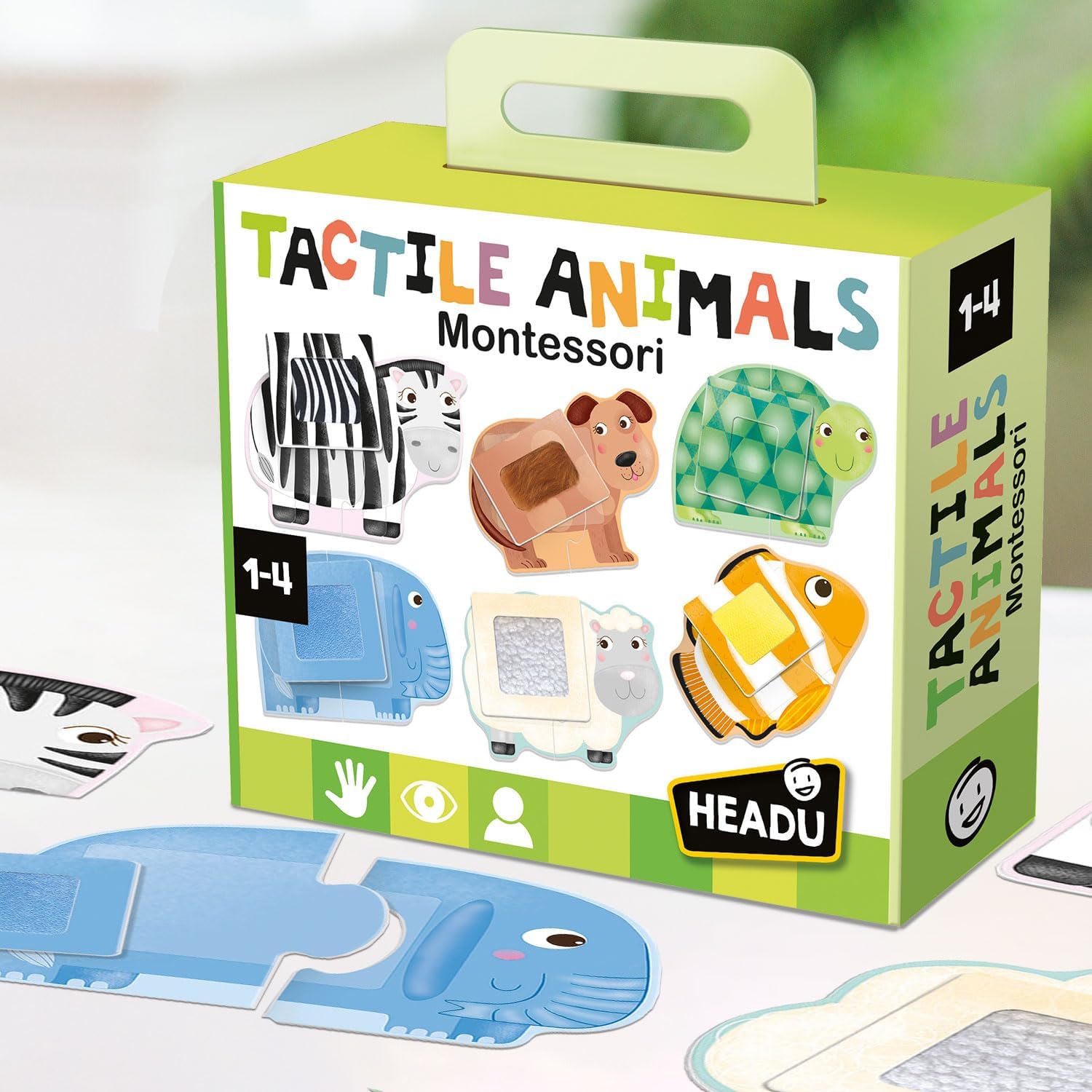 JEU MONTESSORI - TACTILE ANIMALS