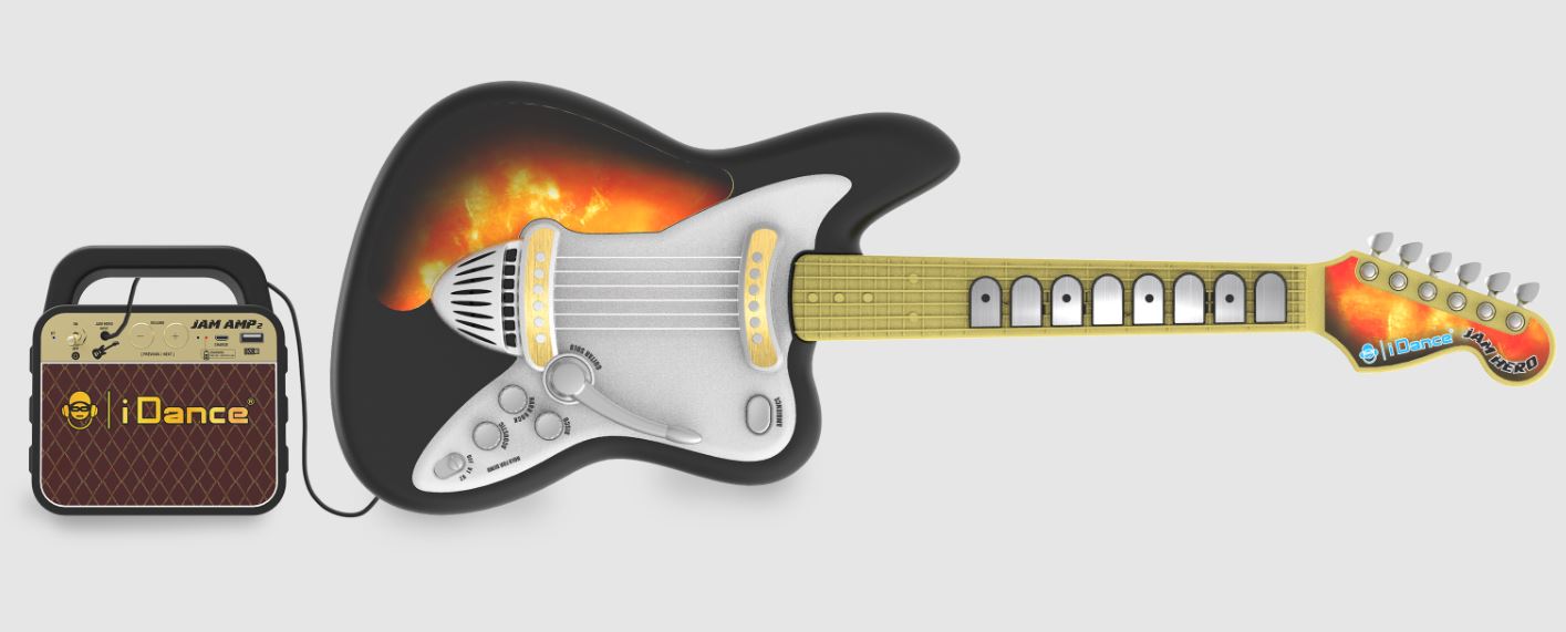 GUITAR JAM HERO WITH MINI AMPLIFIER