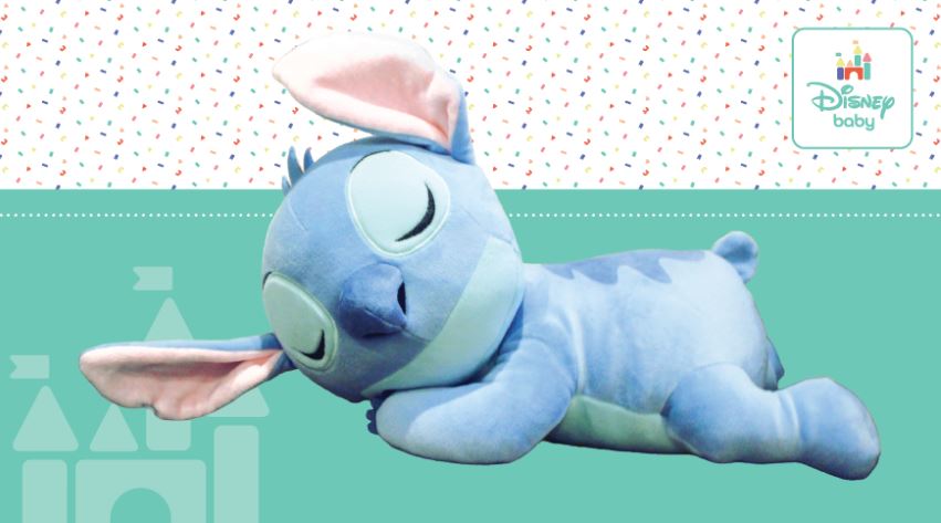 PELUCHE DISNEY CLASSIC BÉBÉ ENDORMI - STITCH