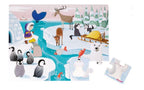 *26 JANOD CASSE-TÊTE 20 PIÈCES TACTILE - LA VIE SUR LA BANQUISE #J02773