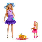 BARBIE FAMILLE ET AMIS - POUPÉE MALIBU ET CHELSEA