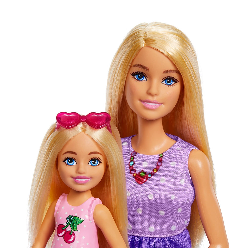 BARBIE FAMILLE ET AMIS - POUPÉE MALIBU ET CHELSEA