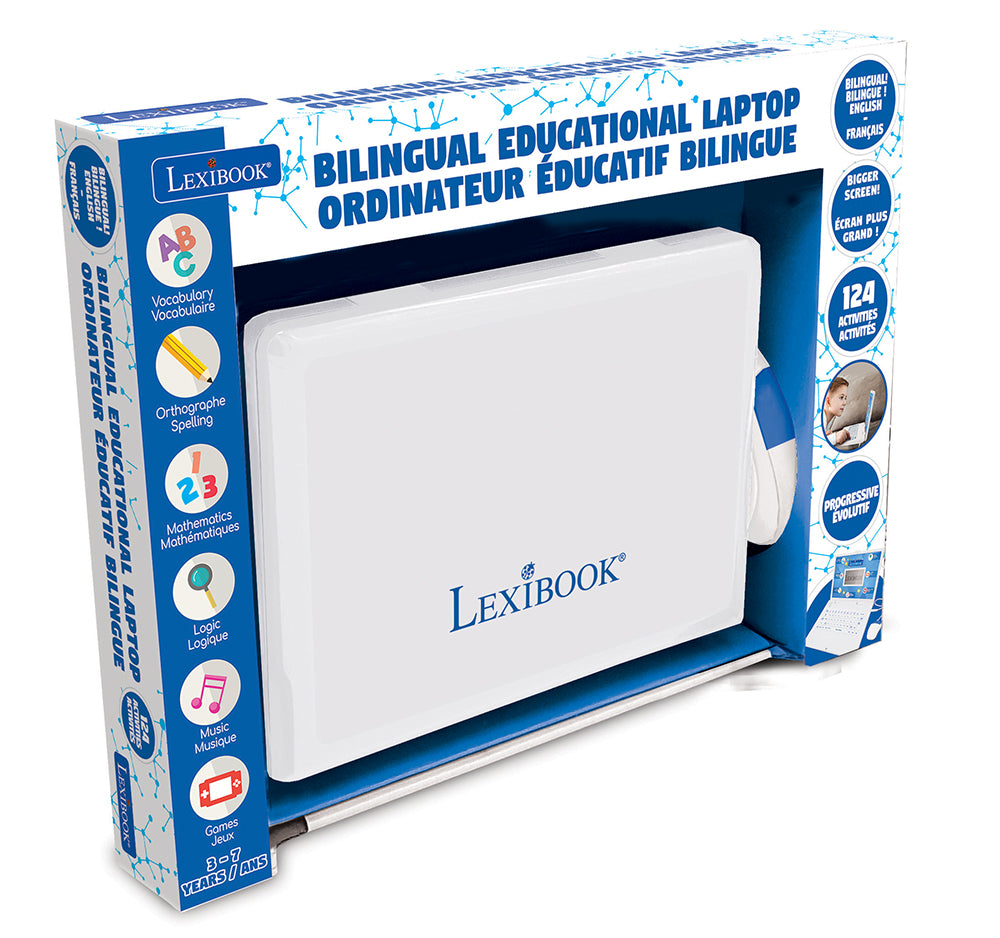 LEXIBOOK - EDUCATIONAL LAPTOP - BILINGUAL VERSION