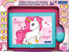 LEXIBOOK - EDUCATIONAL LAPTOP - UNICORN - BILINGUAL VERSION