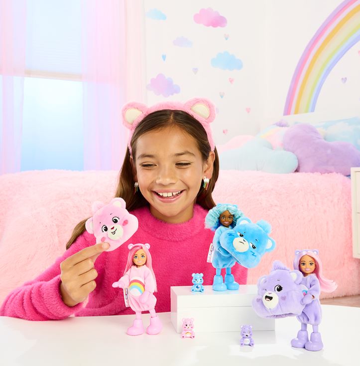 BARBIE CUTIE REVEAL - CHELSEA CARE BEARS SERIES ASST (BARBIE)