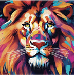 *26 JACAROU - FELINE SPARKLE 40CM X 40CM - DIAMOND DOTZ