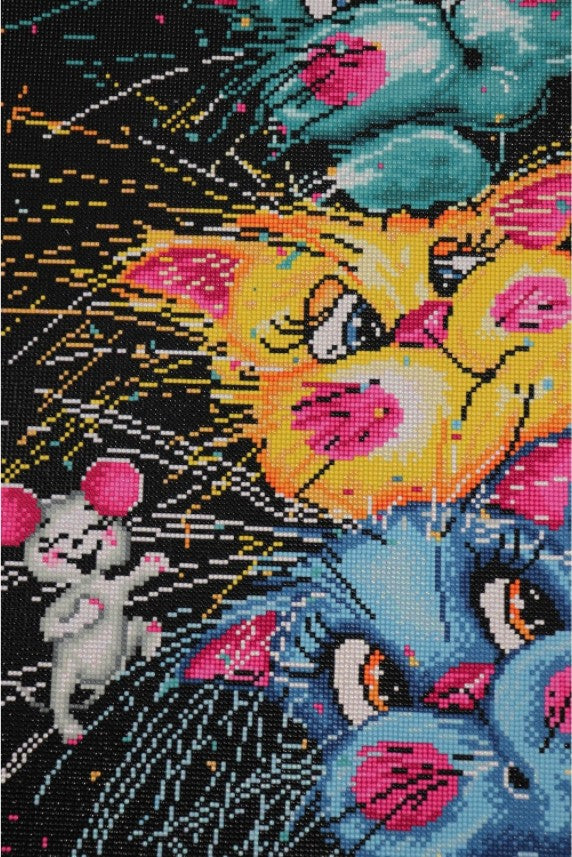 JACAROU - LITTLE RASCALS 40CM X 70CM - DIAMOND DOTZ