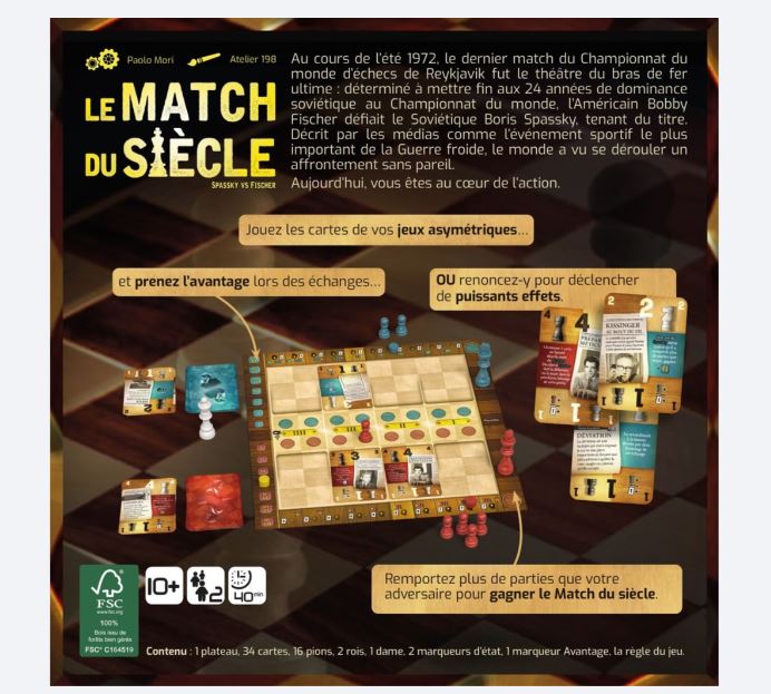 JEU LE MATCH DU SIÈCLE