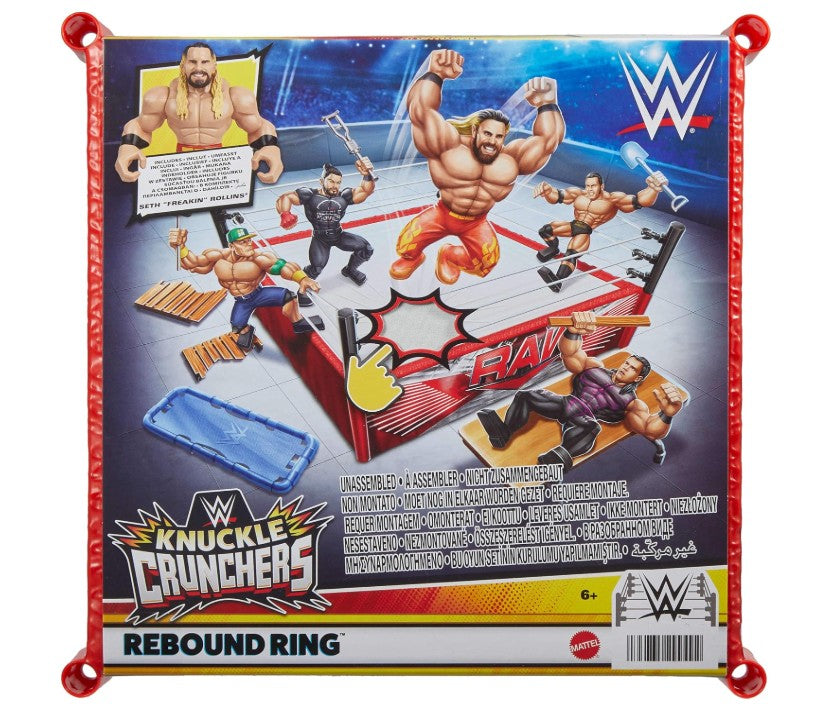 WWE KNUCKLE CRUNCHERS - BOUNCY WRESTLING RING