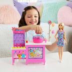 POUPÉE BARBIE MYSTÈRES - COFFRET KIOSQUE DE JEUX ET GÂTERIES (BEACH DETECTIVES)