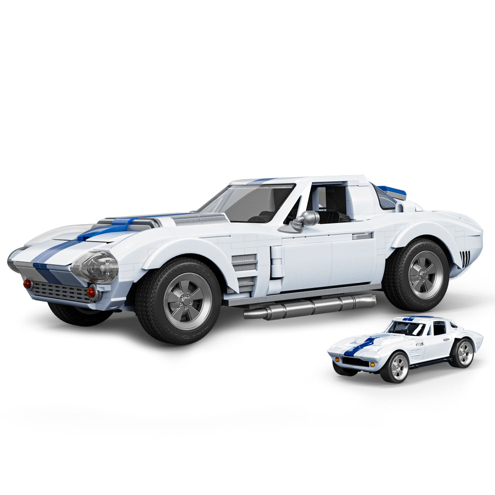 BRICK SHOP - HOT WHEELS ELITE - CORVETTE GRAND SPORT - 918 PIÈCES