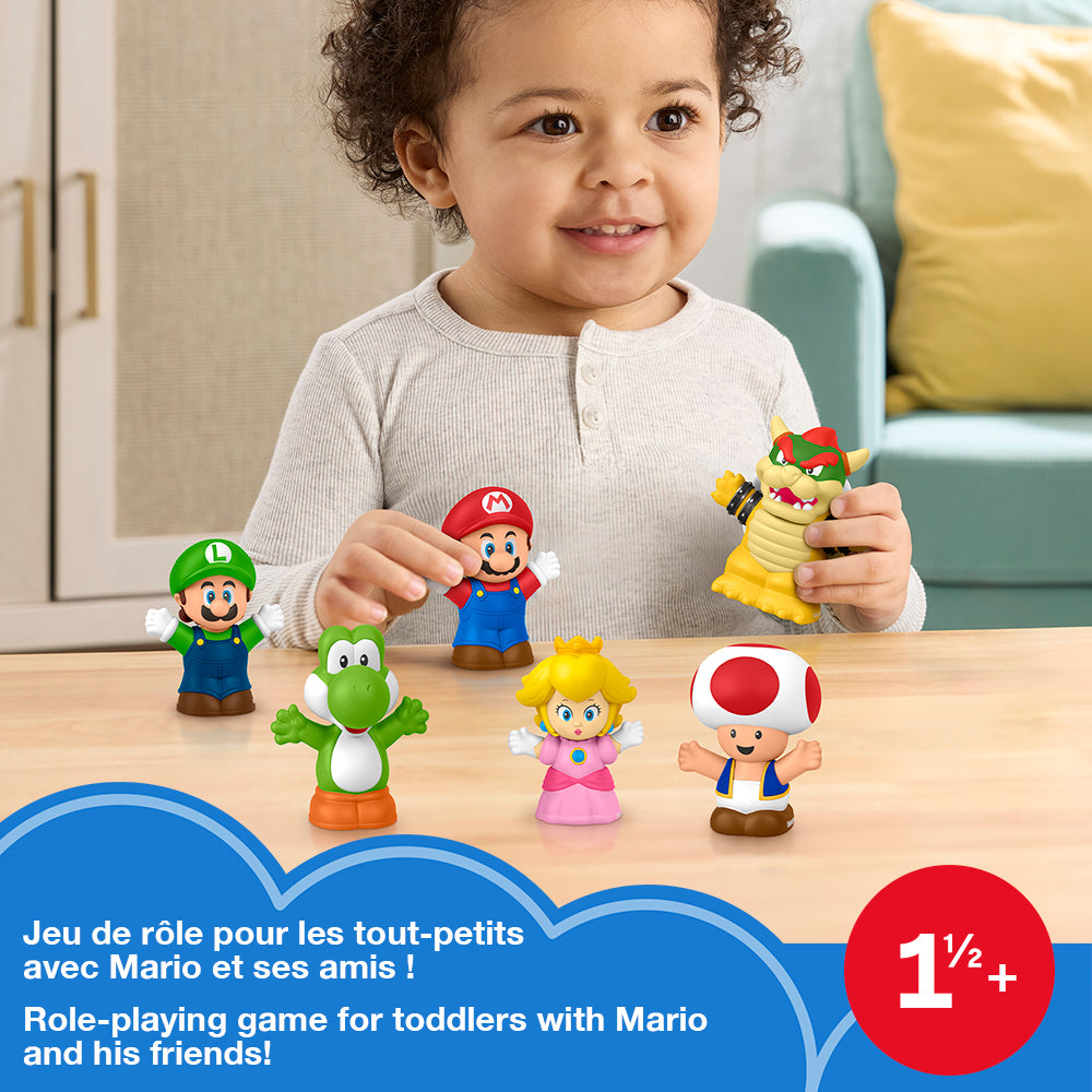 FISHER-PRICE - LITTLE PEOPLE - MY MARIO - 6 FIGURE PACK