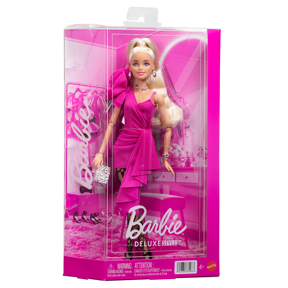 BARBIE FAB - DELUXE STYLE DOLL NO 13 - PINK DRESS