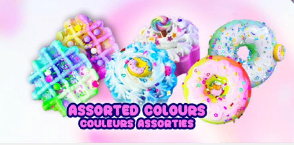 PINCHYZ FOODIES – GOURMANDISE JOUETS SENSORIELS ANTISTRESS (SQUISHY) ASST