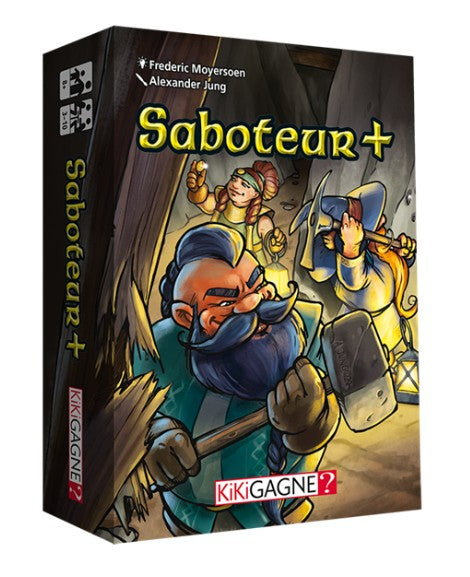 SABOTEUR + GAME - NEW EDITION