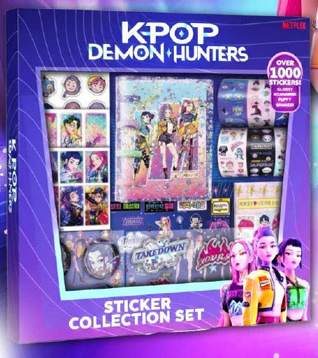 K-POP WARRIORS - KPOP DEMON HUNTERS STICKER SET - 1000 STICKERS