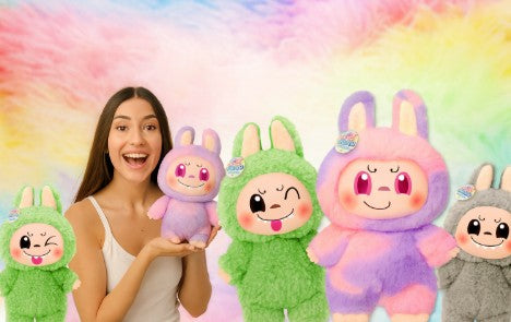 BABALU - PELUCHE JUMBO 38 CM (15") ASST - STYLE LABUBU