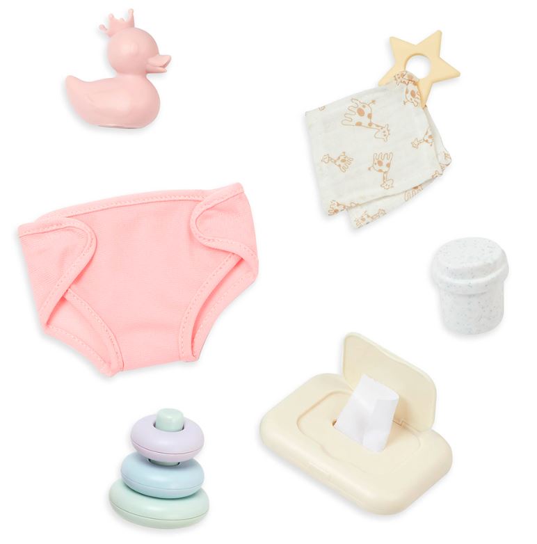 LULLABABY - ESSENTIAL ACCESSORY SET FOR 14" NEWBORN DOLLS
