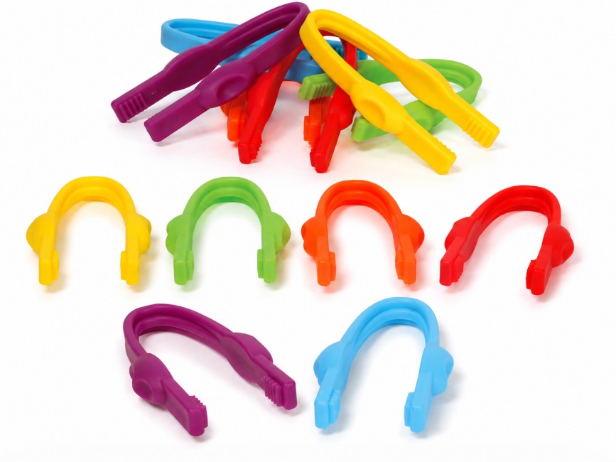 LEARNING SOURCES - PINCES À ÉPILER À PRISE FACILE EN MAIN – RESSOURCES PÉDAGOGIQUES (EASY-GRIP TWEEZERS) ASST