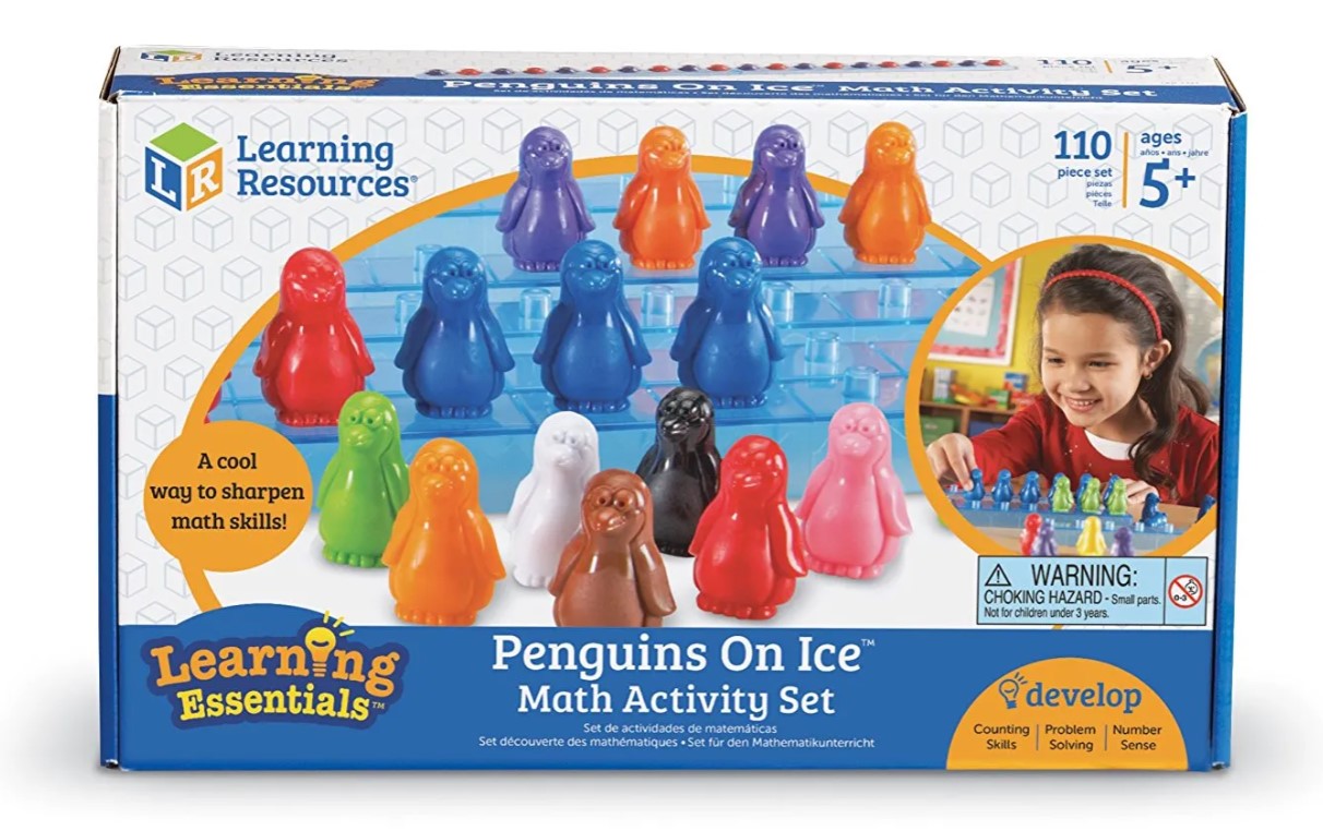 ENSEMBLE D'ACTIVITÉS MATHÉMATIQUES PENGUINS ON ICE