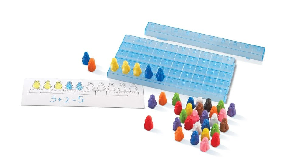 ENSEMBLE D'ACTIVITÉS MATHÉMATIQUES PENGUINS ON ICE