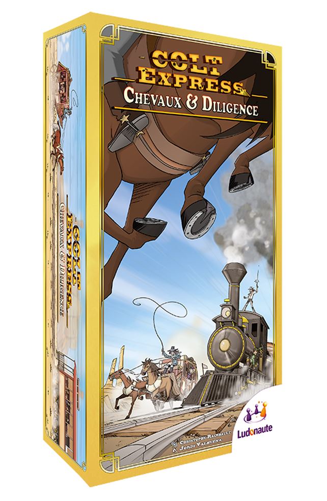 JEU COLT EXPRESS EXTENSION CHEVAUX & DILIGENCE