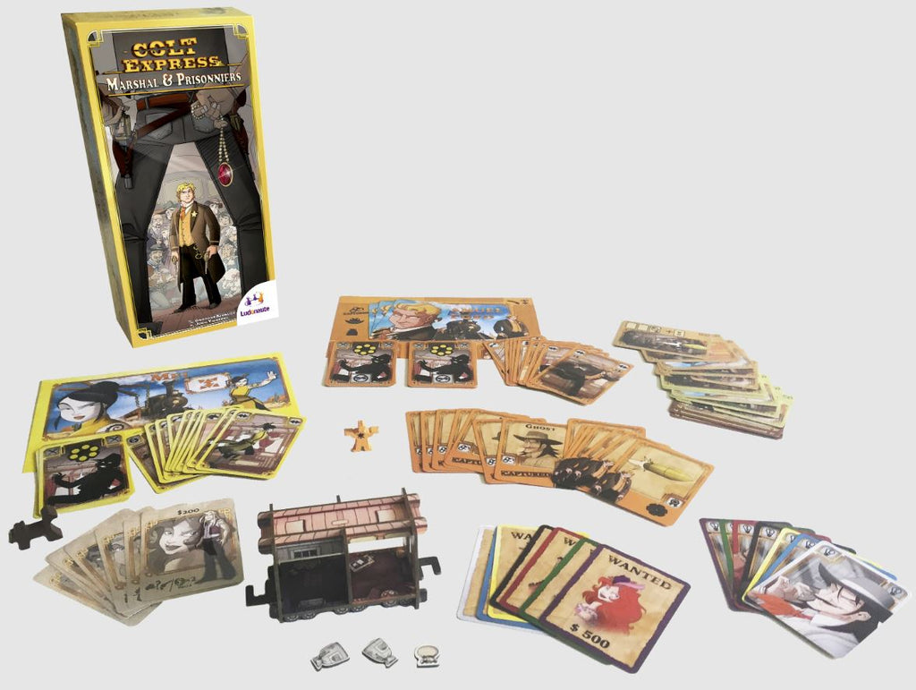 JEU COLT EXPRESS EXTENSION - MARSHAL ET PRISONNIER