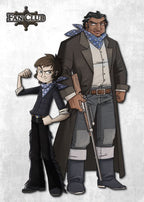 JEU COLT EXPRESS EXTENSION - MARSHAL ET PRISONNIER