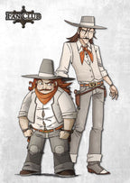 JEU COLT EXPRESS EXTENSION - MARSHAL ET PRISONNIER
