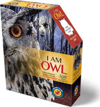MADD CAPP 550-PIECE SILHOUETTE JIGSAW PUZZLE - OWL