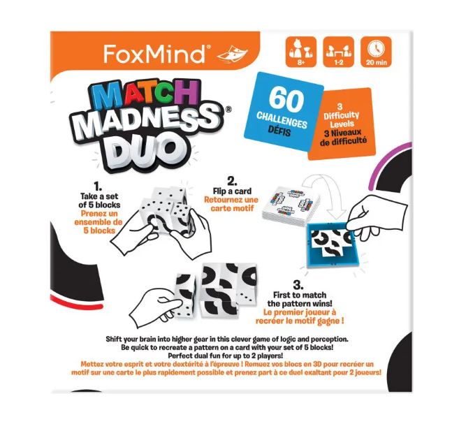 JEU MATCH MADNESS DUO