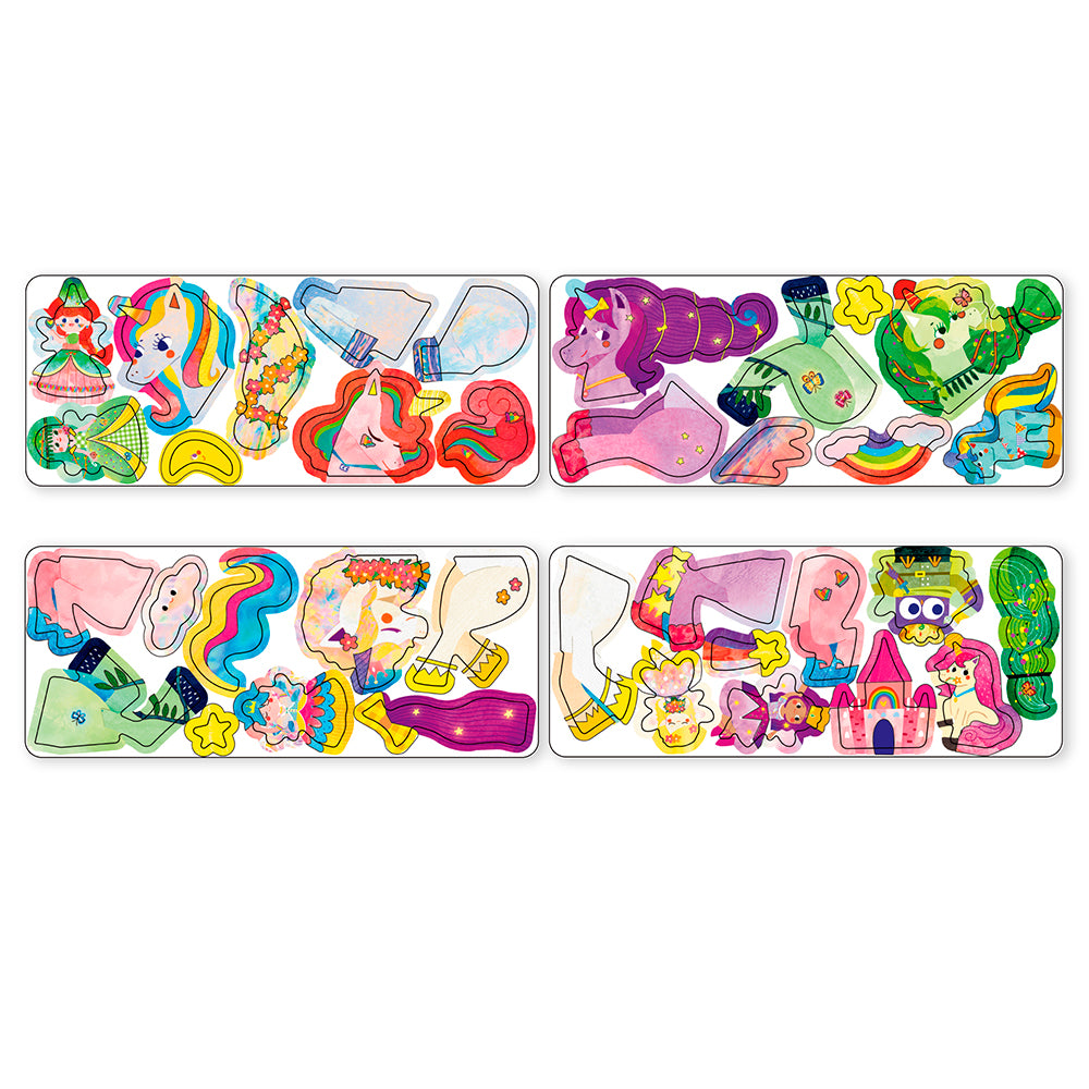 MIEREDU - TRAVEL MAGNETIC BOX - UNICORNS