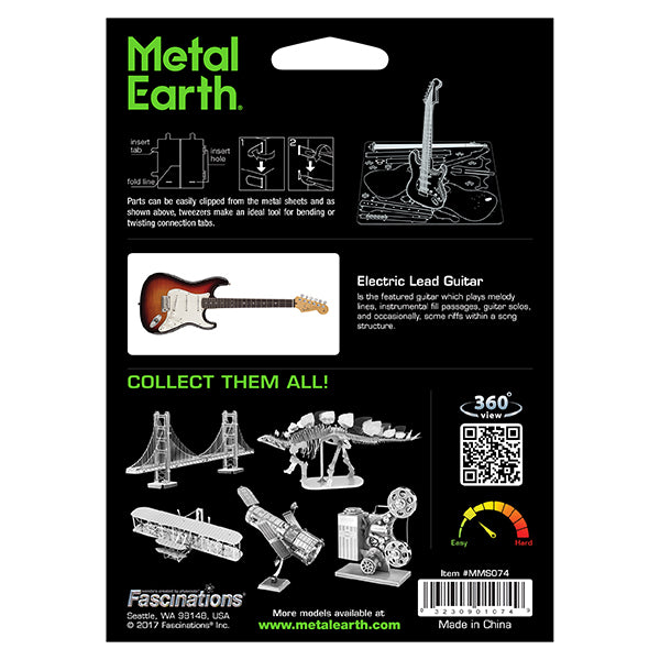 METAL EARTH - SOLO ELECTRIC GUITAR 1 SHEET