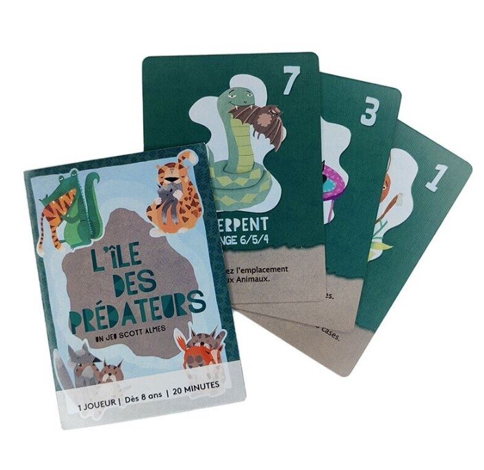 JEU L'ÎLE DES PRÉDATEURS - MICROGAME